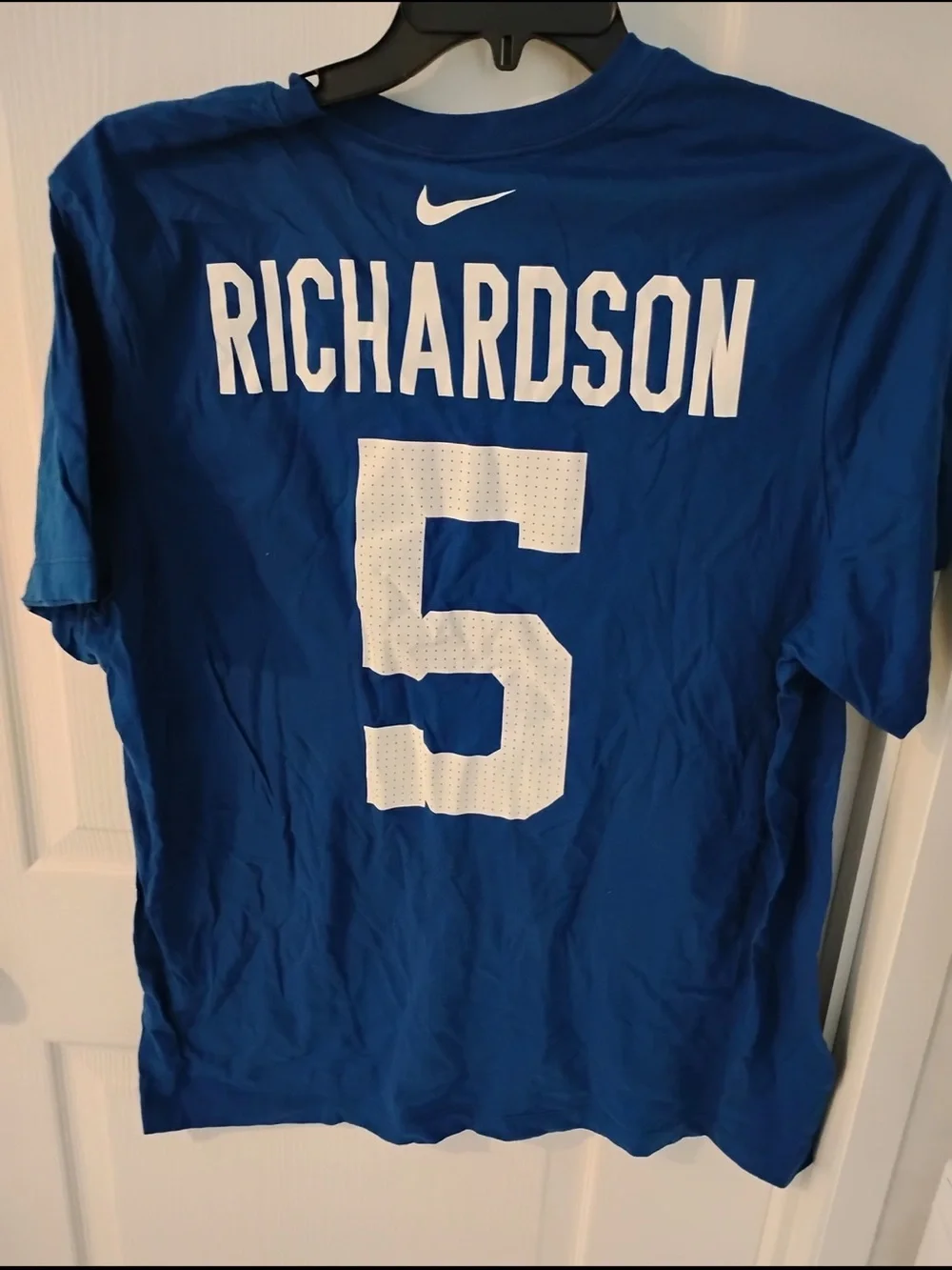 Nike Royal Blue #5 Colts Graphic Tee